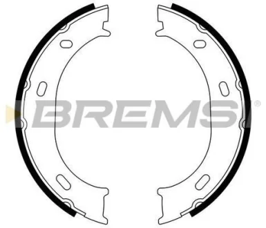 Колодки ручного гальма Sprinter 208-316/LT 35 96-06 (Bosch) BREMSI GF0306