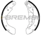 Гальмівні колодки зад. Opel Astra F 91-98/Corsa 82- (GM) BREMSI GF0353 (фото 1)