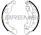 Гальмівні колодки зад. Dacia Logan 04-/Nissan Micra IV 10- (Bendix) BREMSI GF0409 (фото 1)