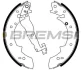 Гальмівні колодки зад. BMW 3 82-94/Peugeot 405 87-96/Volvo 340 (TRW) BREMSI GF0419 (фото 1)