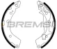 Гальмівні колодки зад. Hyundai Getz (TB) 02-09 (Mando) BREMSI GF0745 (фото 1)