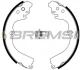 Гальмівні колодки зад. Impreza 92-00/Forester 97-08/Legasy I 89-94 (Akebono) BREMSI GF0884 (фото 1)