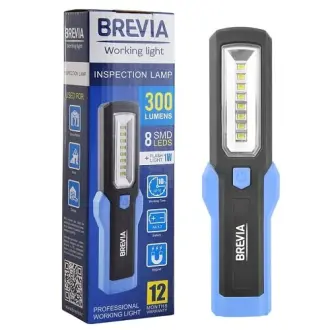 Фонарик инспекционный LED Инспекционная лампа 8SMD+1W LED 300lm, 3xAA Brevia BREVIA 11310