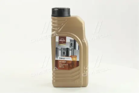 Масло моторн. ULTRA 5W40 SN/CF (Каністра 1л) BREXOL 48391051005