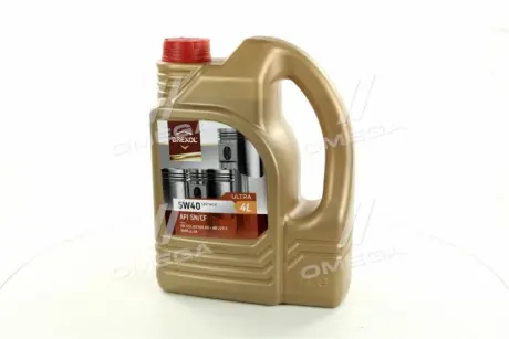 Олія моторна. ULTRA 5W40 SN/CF (Каністра 4л))) BREXOL 48391051006