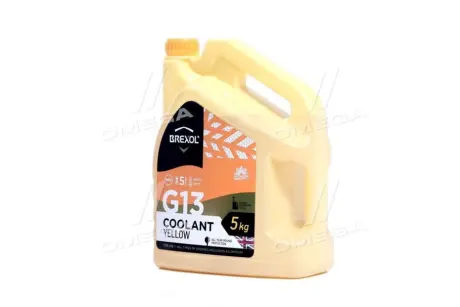 Антифриз YELLOW G13 Antifreeze (жовтий))) 5kg BREXOL Antf-018
