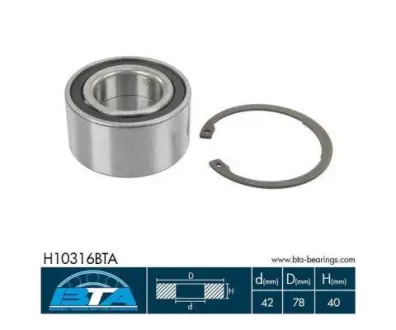 Комплект підшипника колеса BTA H10316BTA