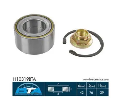 Комплект підшипника колеса BTA H10319BTA