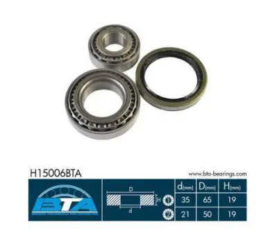 Комплект підшипника колеса BTA H15006BTA