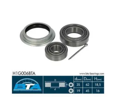 Комплект підшипника колеса BTA H1G006BTA
