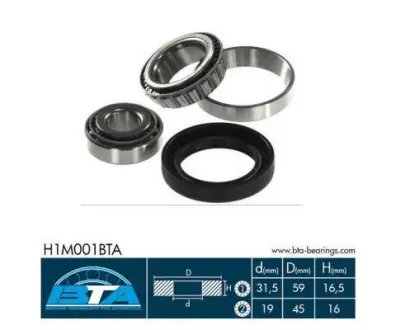 Комплект підшипника колеса BTA H1M001BTA