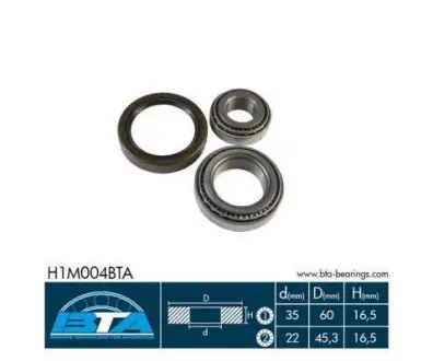 Комплект підшипника колеса BTA H1M004BTA