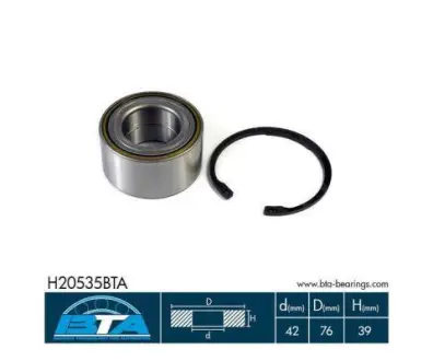 Комплект підшипника колеса BTA H20535BTA
