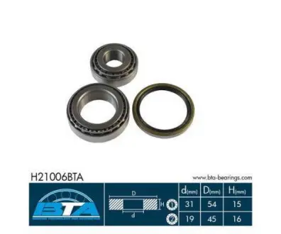 Комплект підшипника колеса BTA H21006BTA