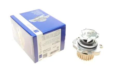 Помпа води Audi A3-A4/VW Caddy/Golf IV/Passat/T5/Skoda Octavia 1.8T/2.0 03- (R/B) (7 лоп.) BUGATTI PA5113