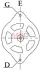 Генератор 14V 90A MITSUBISHI L200 \&#039;\&#039;2.5D \&#039;\&#039;05-15 =&quot;&quot; CARGO 115477 (фото 3)