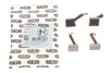 Щітки стартера Audi 100 (C1) 1.8 68-71 (12V) 18x7x16 = BSX1044 HC- CARGO F 032 900 043 (фото 2)