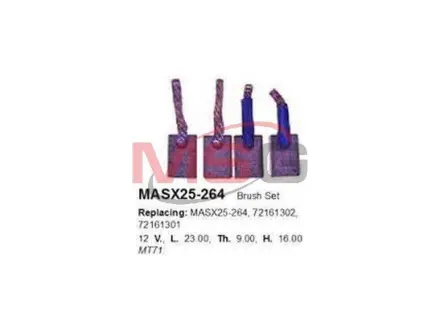 A_Щітки стартера ="" CARGO MASX25264