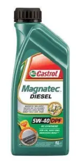 Моторна олива Magnatech Diesel DPF / 5w40 / 1л. / (ACEA C3, API SN/CF) CASTROL 1502B8