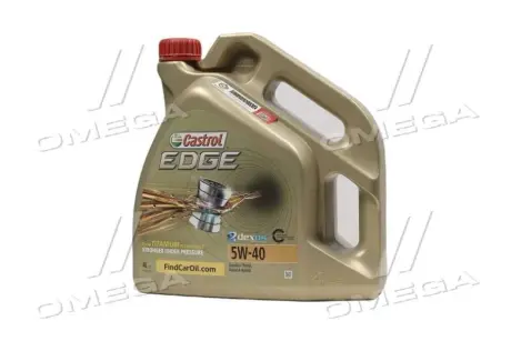 Олива моторна Castrol Edge C3 5W-40, 4л. CASTROL 1535F3