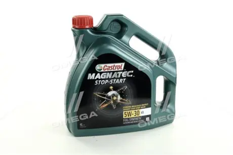 Олива моторна 5W-30 MAGNATEC STOP-START API SN, ACEA A5/B5, ILSAC GF-5, 4л, синт. CASTROL 15CA43