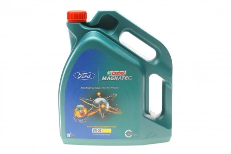 Олива моторна Castrol Ford Magnatec Professional E 5W-20, 5л. CASTROL 15D63E