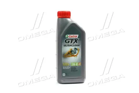 Олива моторна 10W-40 Castrol GTX ULTRACLEAN API SN, ACEA A3/B4, RN 0700/RN 0710, 1л, н/синт. CASTROL 15DE17