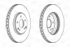 Диск гальмівний передній (кратно 2) MB C-Class (W203) (00-07), C-Class T-Model (S203) (01-07) CHAMPION 562034CH (фото 1)