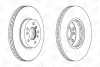 Диск тормозной передний (кртано 2) BMW X3 (E83), X5 (E53) CHAMPION 562134CH1 (фото 1)