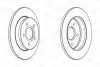 Диск гальмівний задній (кратно 2) Ford C-Max (07-10), Focus II (04-13) CHAMPION 562361CH (фото 1)