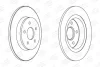 Диск гальмівний задній (кратно 2) Ford Focus C-Max (03-07), Focus II (04-13) CHAMPION 562411CH (фото 1)