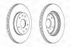 Диск гальмівний передній (кратно 2) Fiat Sedici (06-14)/Suzuki SX4 (06-), Vitara (LY) (15-) CHAMPION 562534CH (фото 1)