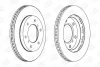 Диск тормозной передний (кртано 2) Mitsubishi Pajero (II,III,IV), Pajero Sport I CHAMPION 562572CH (фото 1)