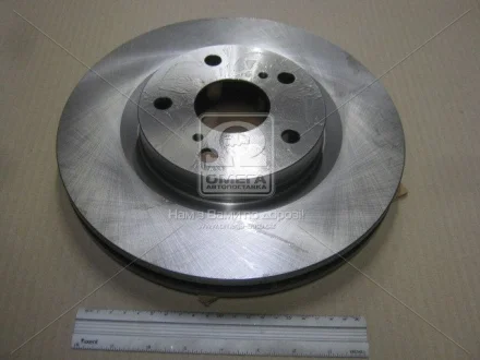 Диск гальмівний передній (кртано 2) Toyota Auris (E15,E18), Camry (V4,V5), Rav 4 (III,IV) CHAMPION 562621CH