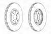Диск гальмівний передній (кратно 2) Citroen C4 I (06-), DS 5 (11-15)/Peugeot 2008 II (Ud_, Us_, Uy_, Uk_) (19-) CHAMPION 562641CH (фото 1)