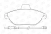 Колодки гальмівні дискові передні Citroen Jumpy I/ Fiat Scudo (96-06) CHAMPION 571843CH (фото 1)