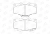 Колодки тормозные дисковые передние Toyota Land Cruiser (J7,J8,J9), 4 Runner (II CHAMPION 572140CH (фото 1)