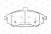 Колодки гальмівні дискові передні Hyundai Elantra III/ Kia Cerato I CHAMPION 572513CH (фото 1)