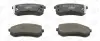 Колодки гальмівні дискові задні Hyundai I10 I (PA) (07-)/Kia Picanto I (SA) (04-12) CHAMPION 572527CH (фото 2)