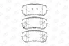 Колодки тормозные дисковые задние Hyundai i30 (07-12), ix35 (10-15)/ Kia Sportag CHAMPION 572604CH (фото 1)