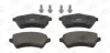 Колодки тормозные дисковые передние Nissan Navara (15-)/ Land Rover Freelander I CHAMPION 573102CH (фото 2)