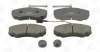 Колодки гальмівні дискові передні Citroen Jumper I/ Fiat Ducato (94-, 06-) CHAMPION 573113CH (фото 2)