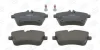 Колодки тормозные дисковые передние MB A-Class (W169), B-Class (W245) CHAMPION 573230CH (фото 2)