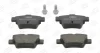 Колодки тормозные дисковые задние Citroen C4 I/ Peugeot 307 (03-09) C CHAMPION 573235CH (фото 2)