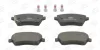 Колодки тормозные дисковые передние Nissan Micra (IV,V), Note (12-16)/ Suzuki Sw CHAMPION 573255CH (фото 2)