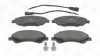Колодки тормозные дисковые передние Ford Transit (06-14) CHAMPION 573276CH (фото 2)