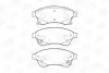 Колодки гальмівні дискові передні CHEVROLET AVEO Saloon (T300) 11-, CRUZE (J300) 09-|OPEL ASTRA J (P10) 09-15 CHAMPION 573332CH (фото 1)