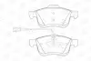 Колодки гальмівні дискові передні FIAT DOBLO Box Body/MPV (223_) 00-, DOBLO Bus (263_) 09- CHAMPION 573334CH (фото 1)