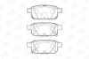 Колодки тормозные дисковые задние Suzuki SX4 (13-), Vitara (15-) CHAM CHAMPION 573384CH (фото 1)