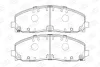 Колодки тормозные дисковые передние Dodge Journey (10-) CHAMPION 573411CH (фото 1)